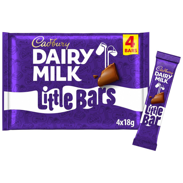 Cadbury Dairy Milk Little Bars 4x18g