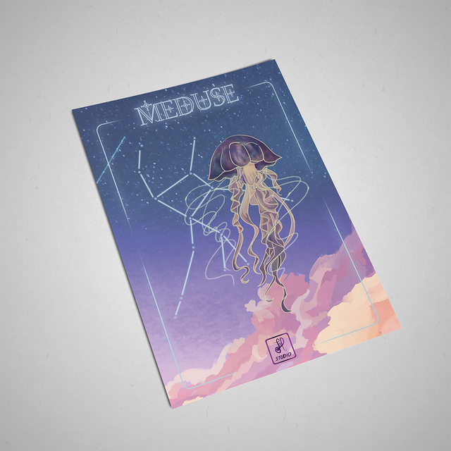 Print A5 : Méduse