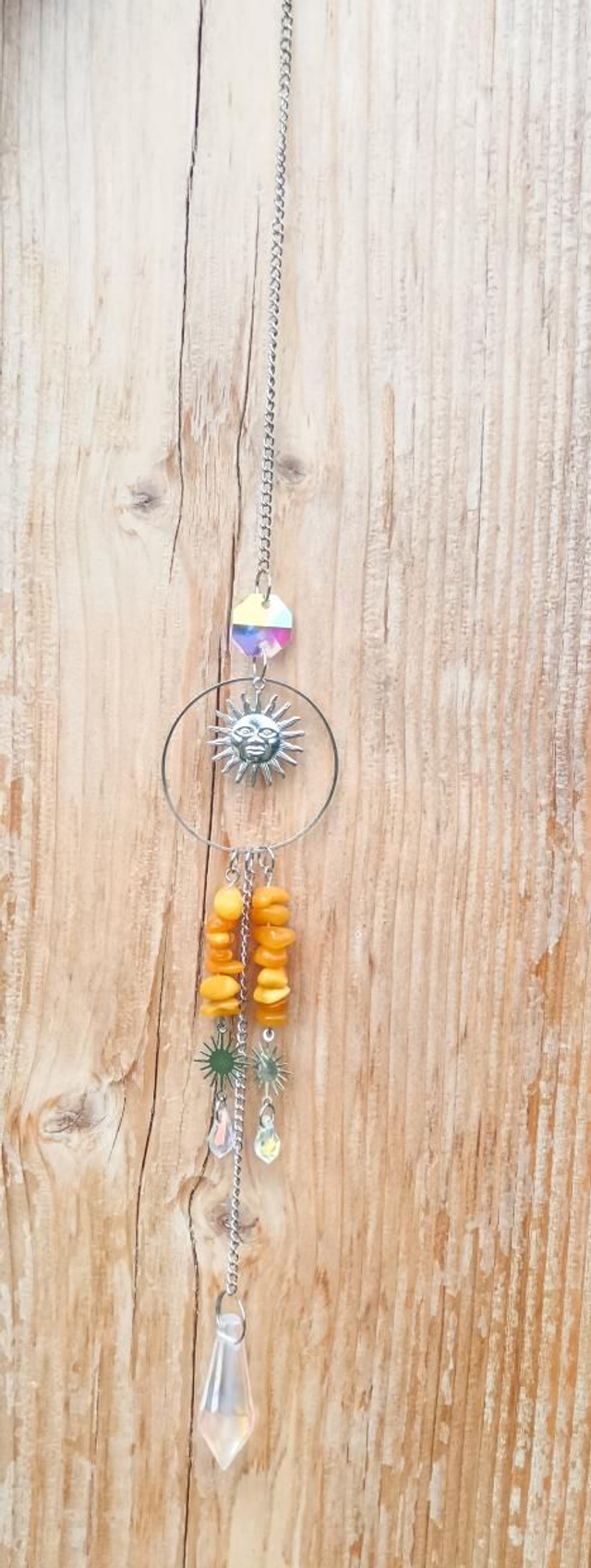 Capteur de soleil ambre 