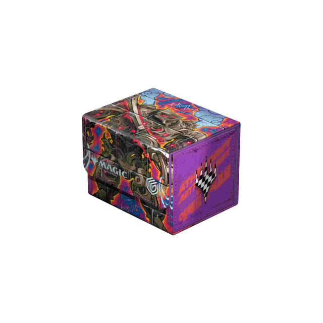 Aetherdrift Deck Case 100+ &quot;Coalstoke Gearhulk&quot; Xenoskin Sidewinder Art - Magic 