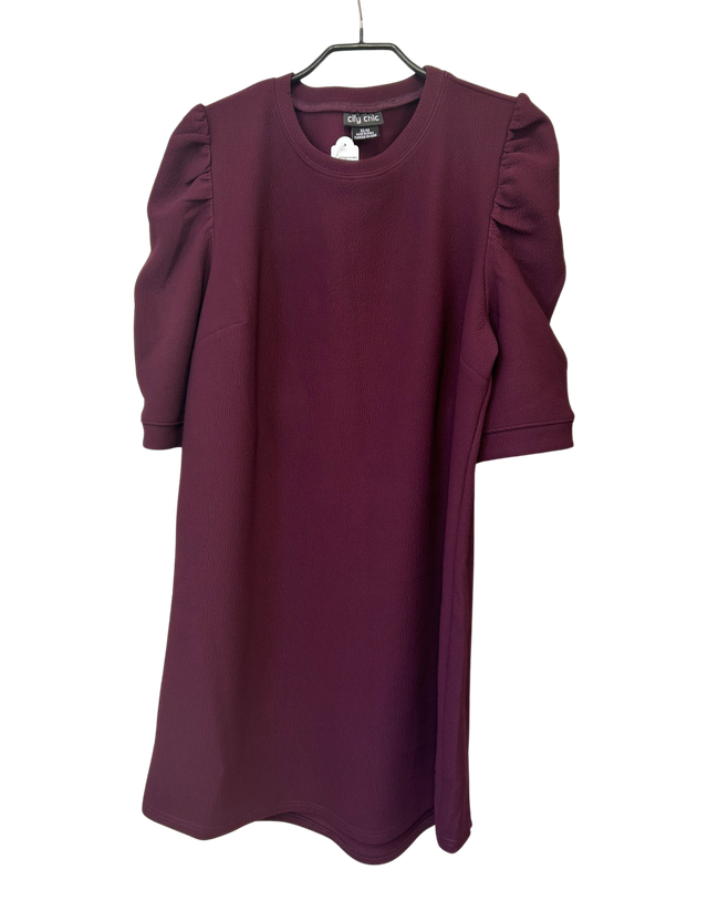 City Chic Dress in Purple