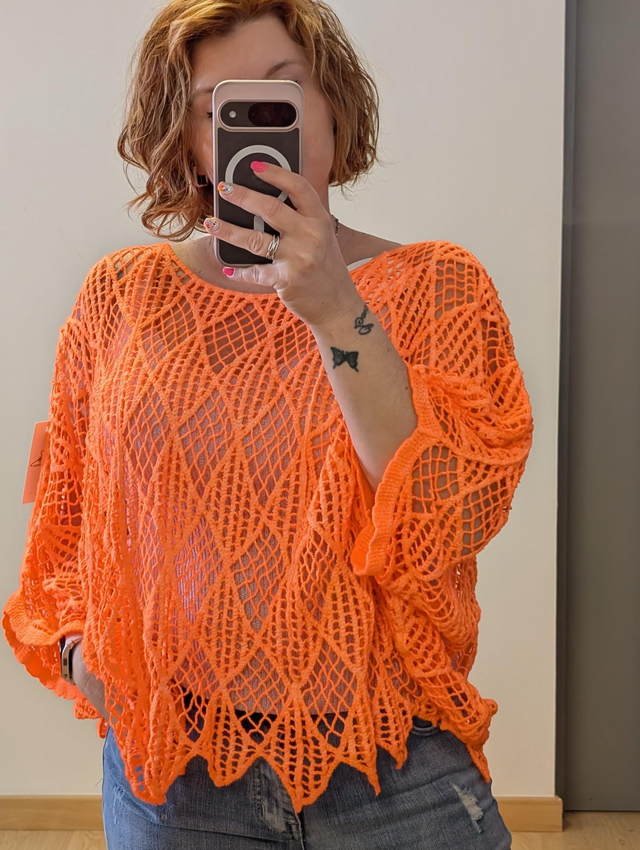 maille bohéme orange TU 44/50
