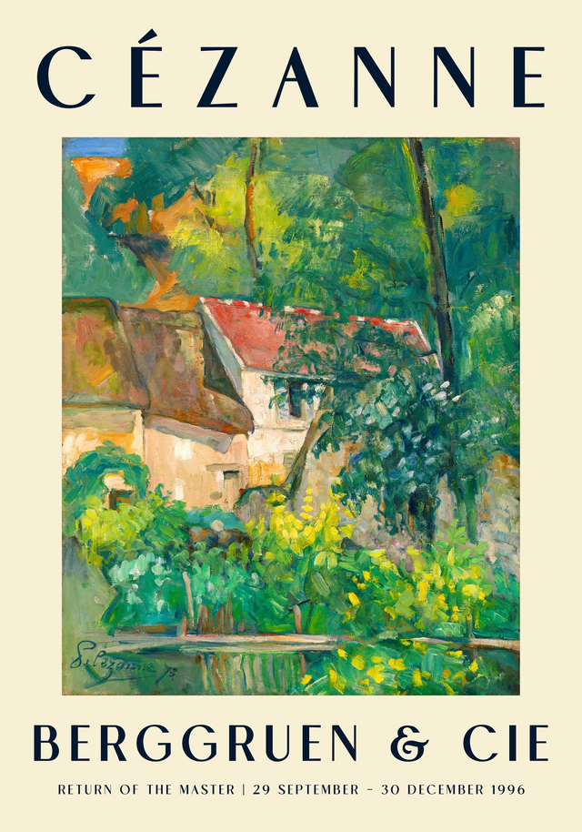 House of Père Lacroix by Paul Cézanne