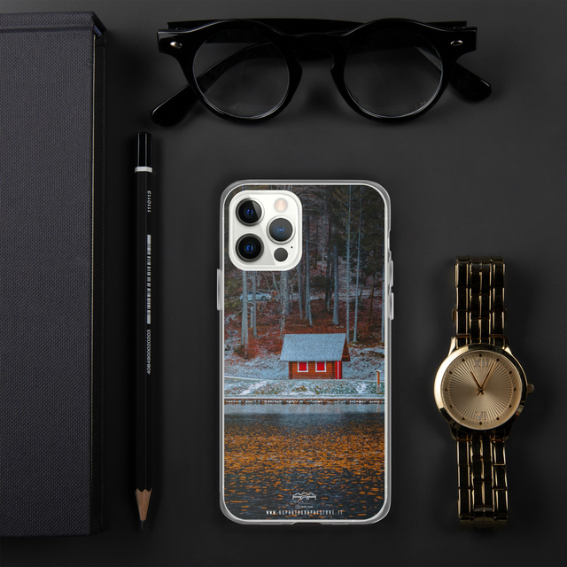 Cover iPhone in silicone Fusine house leaf