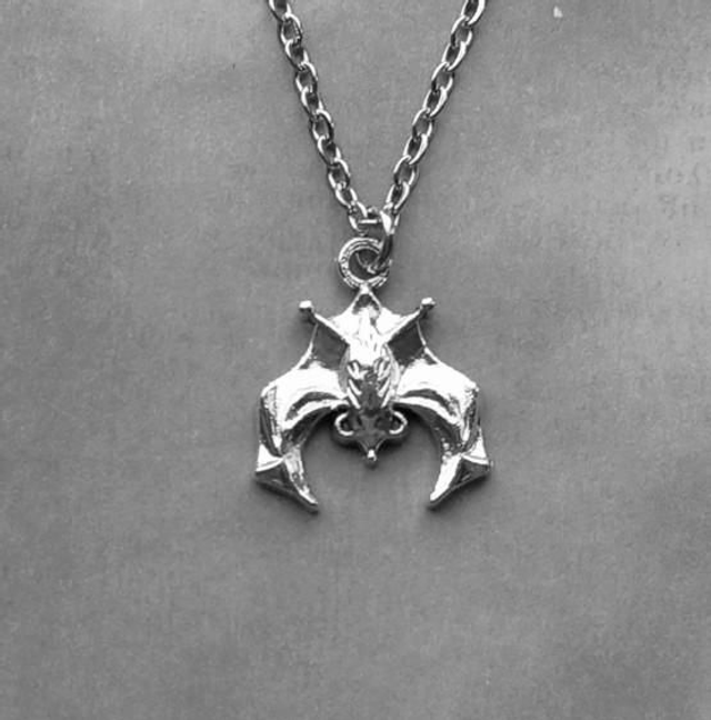 Hanging Bat Necklace 