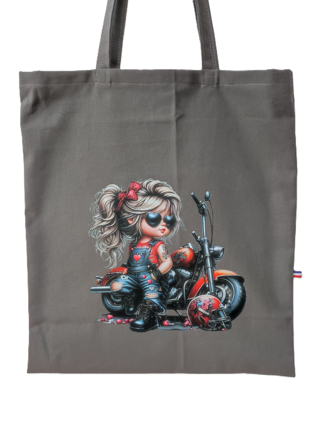 Tote bag bikeuse