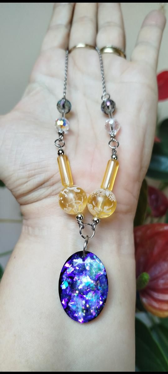 Éclat Mauve et Jaune 