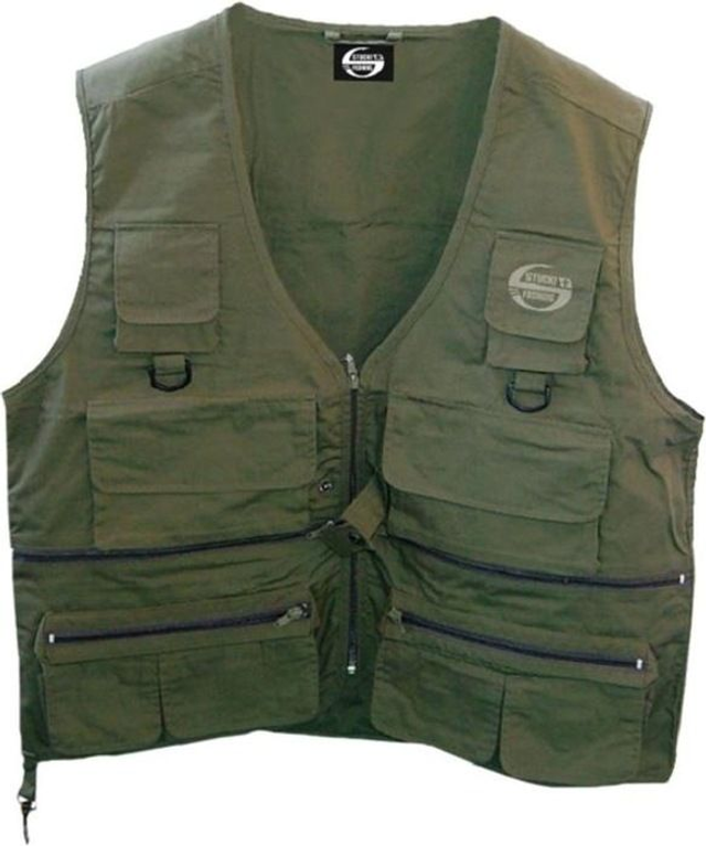 Weste - Gilet Grün Stucki Fishing