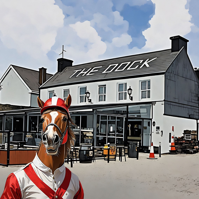 The Dock Kinsale Greeting Card