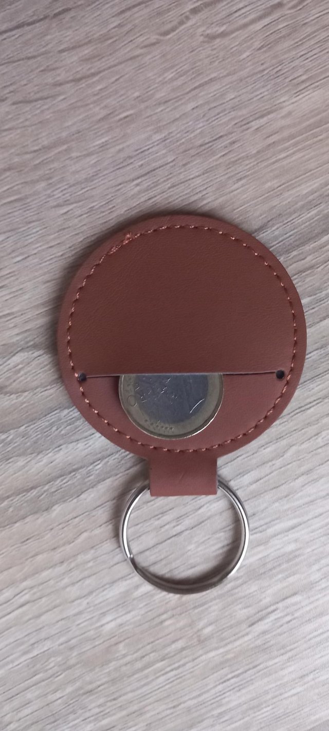 Porte clé / jeton Ancre & gouvernail ⚓