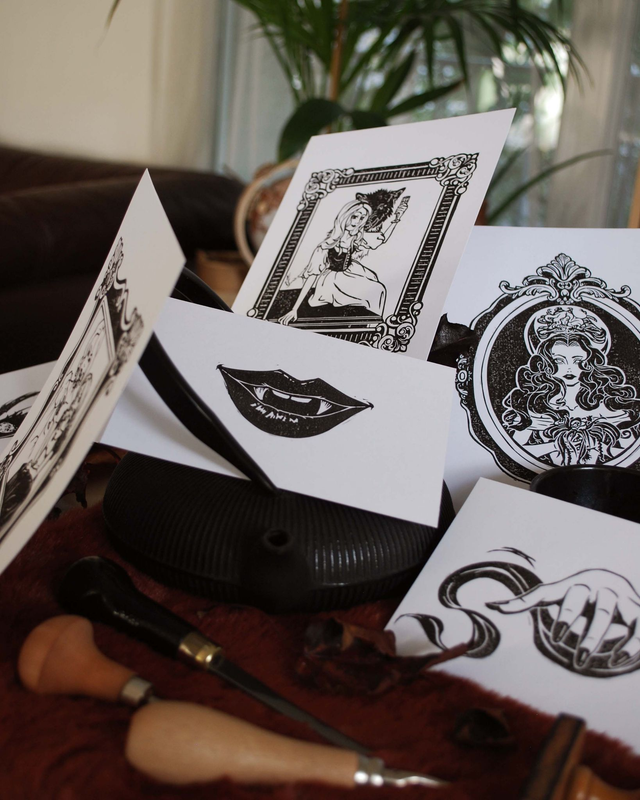 Totem Bouche de vampire