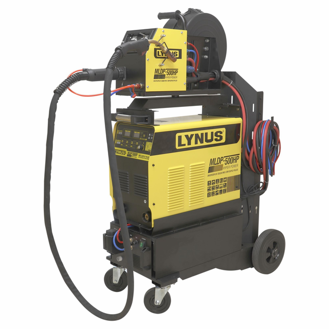 Inversor Cabeçote Externo MIG 500 Amperes Trifásico Bivolt Modelo MLDP-500 Lynus