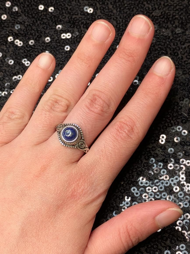 Bague lapis lazuli 