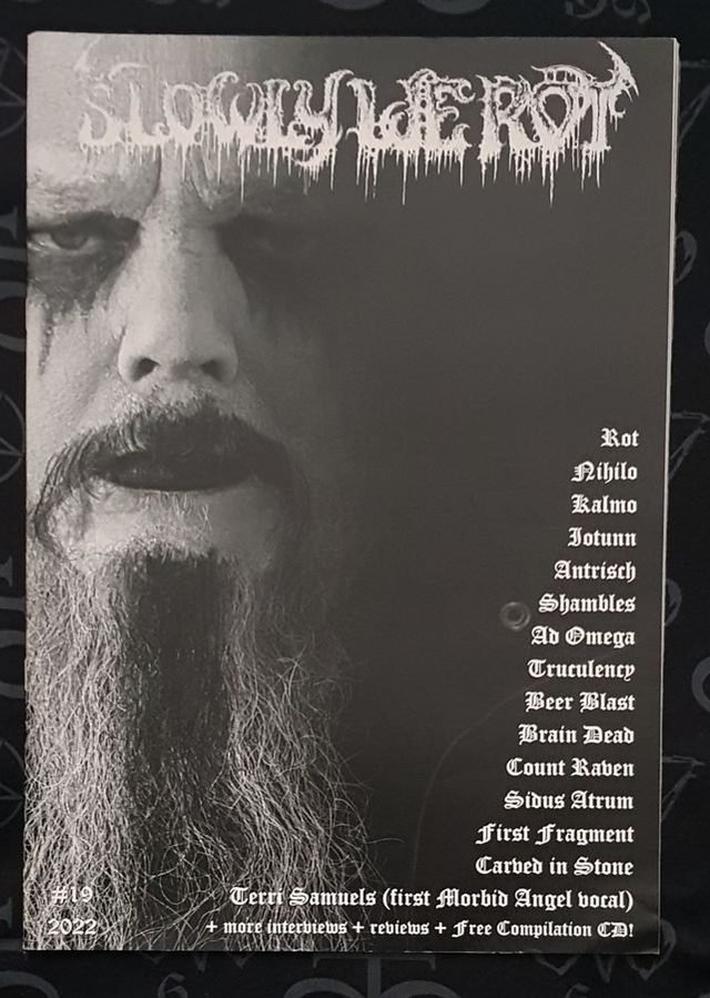 SLOWLY WE ROT Magazine #19 / 2022 + FREE compilation CD