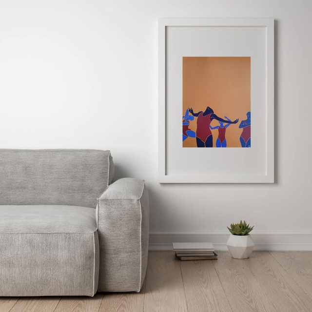 Impressão serie "movimento", irradie-se.