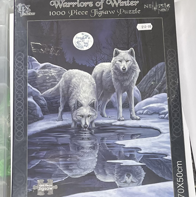 Lisa Parker Jigsaw Puzzle - Warriors Of Winter Wolf Wolves