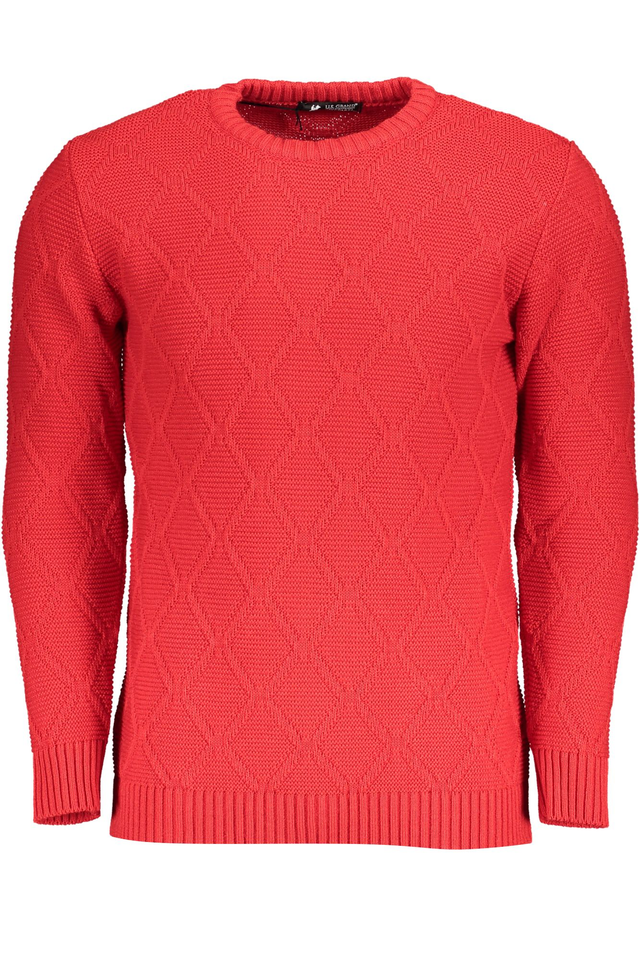 U.S. GRAND POLO MAGLIONE UOMO ROSSO