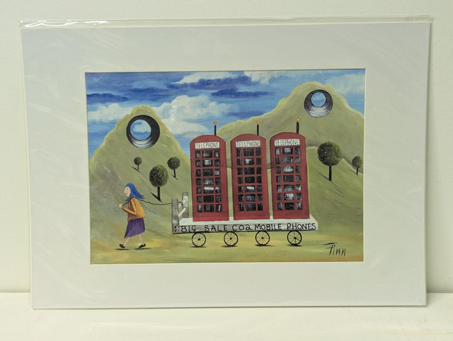 &#039;Big Sale O2 Mobile Phones&#039; - Art Print by Martina Finnegan
