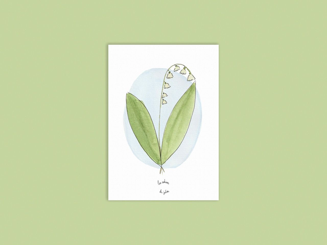 Carte muguet