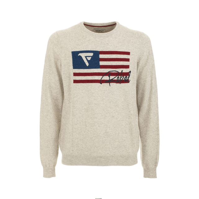 FRED MELLO MAGLIA GIROCOLLO U-S-A-