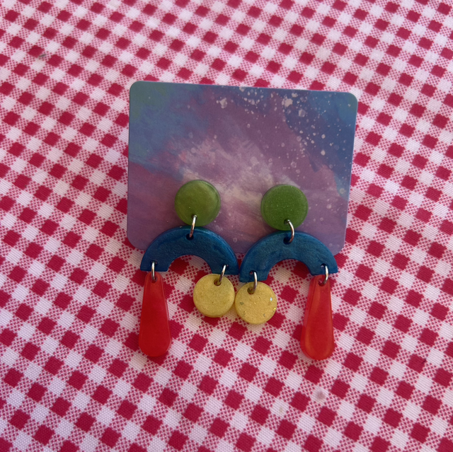 Pendientes Arcoíris 3