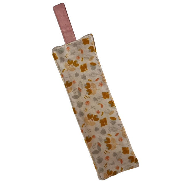 Marque-page en tissu rectangulaire