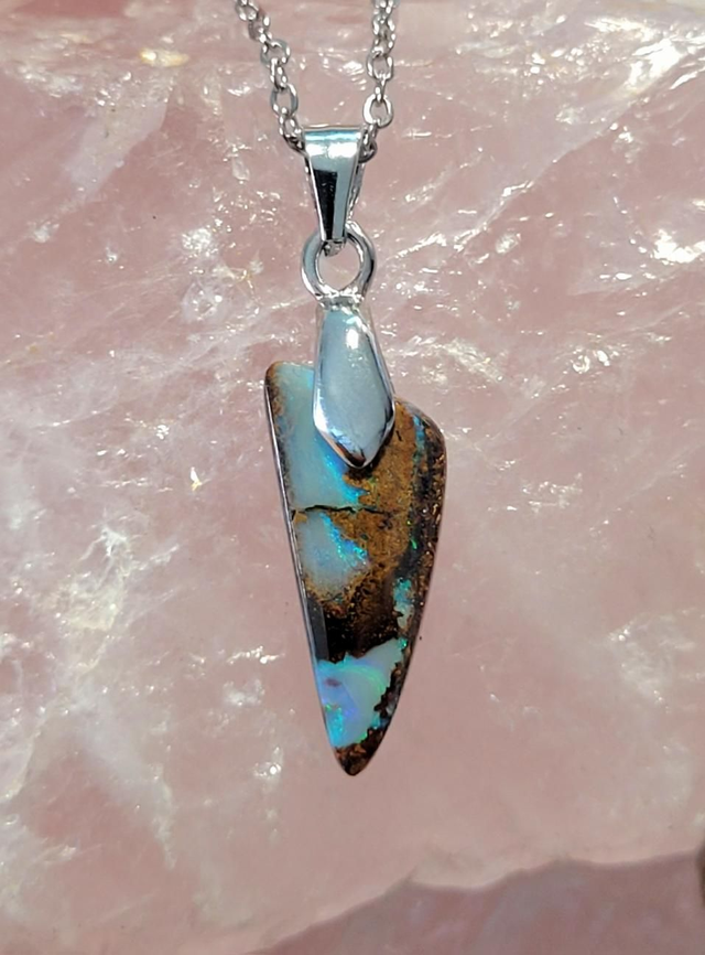 Pendentif Opale Boulder 
