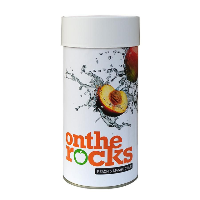 On The Rocks Peach &amp; Mango Cider