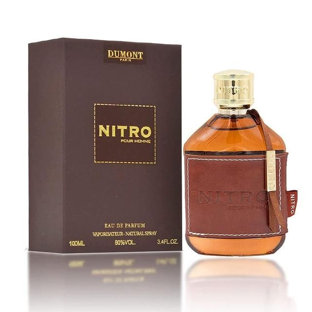 Dumont 3.4 Oz Nitro Pour Homme Eau De Parfum Spray For Men