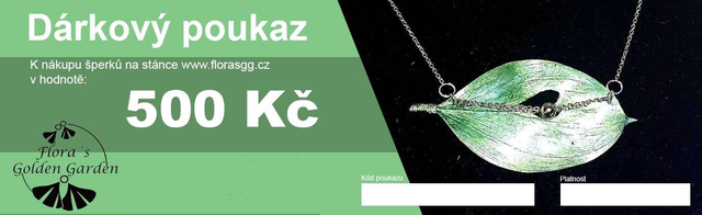 Dárkový poukaz 500