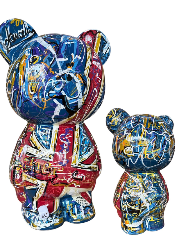 Figurine OURSON 50cm œuvre unique originale et certifiée Lancelin Mireille  