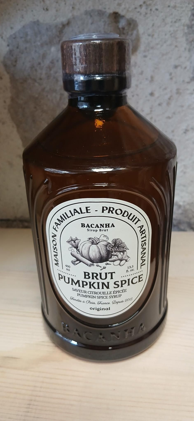 Sirop pumpkin Spice (citrouille épicée)