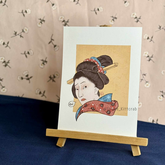 Courtesans digital print (digitalna grafika)