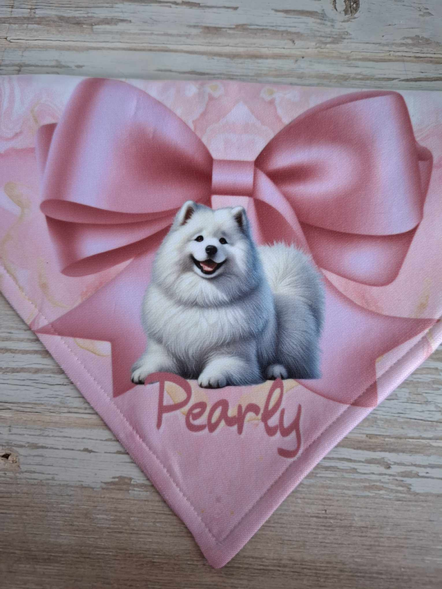 Bandana Pearly personnalisable S au XL  