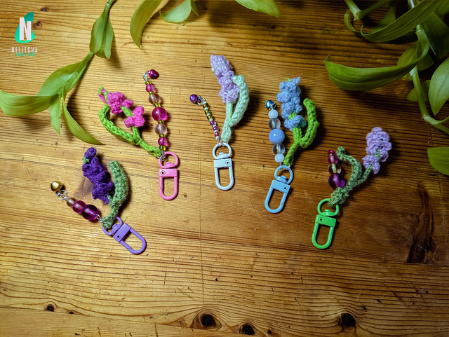 Lavandes - Porte clé