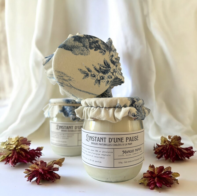 Bougie parfumée - Mangue papaye