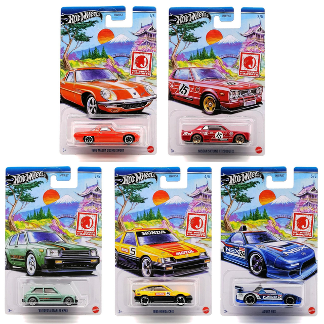Hot Wheels J-IMPORTS Complete Set