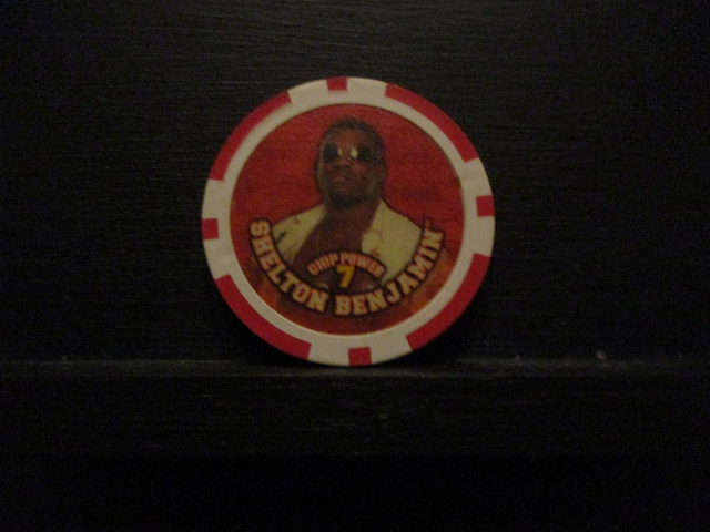 Shelton Benjamin - Chip Power 7 Original Wrestling Chipz