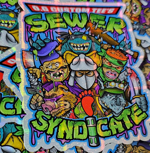 Sewer syndicate stickerr