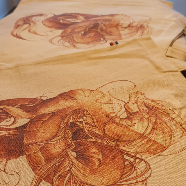 Tote Bag - Dragon - Orange