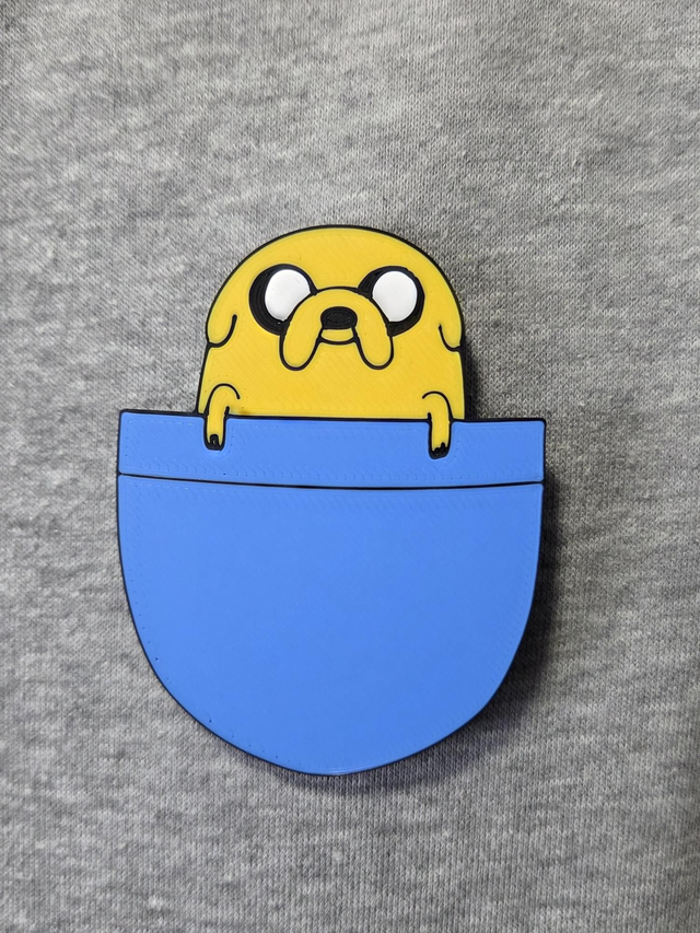 Pin de Jake de Bolsillo - Hora de Aventuras