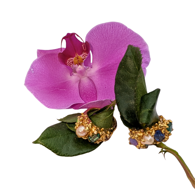 Caspian Gilded Ring
