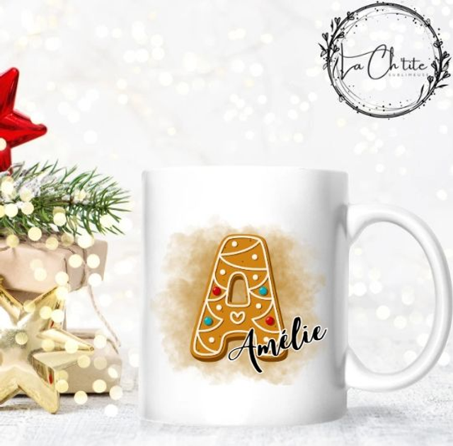 Mug Prénom Personnalisé Petit Biscuit