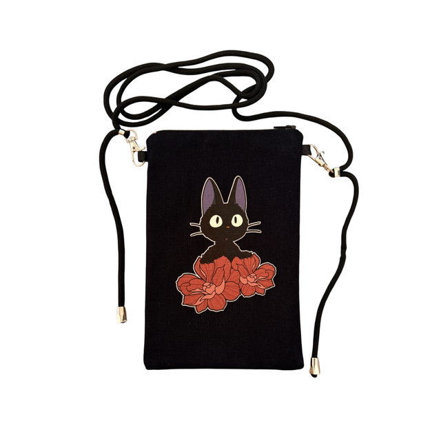 Sacoche téléphone inspiration Jiji Fleurs