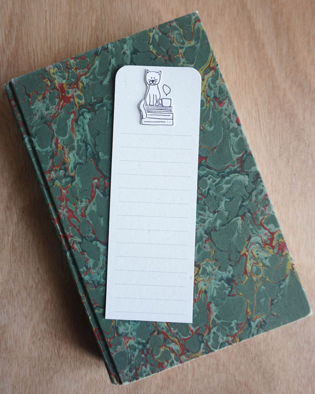 Le chat • marque-page à annoter