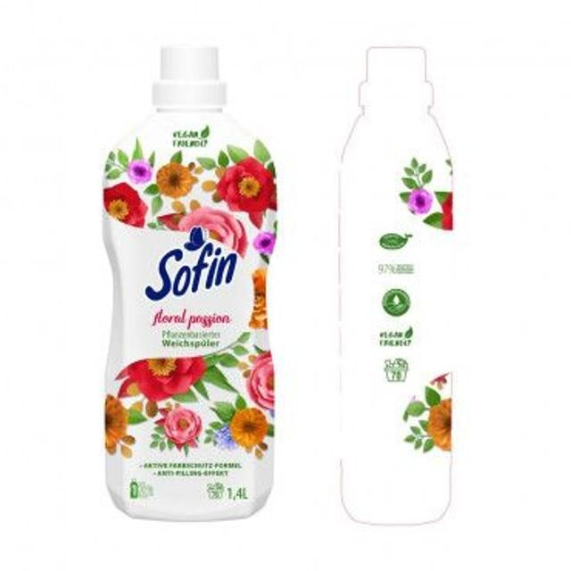 Sofin Vegan Fabric Softener Floral Passion 1,4 L