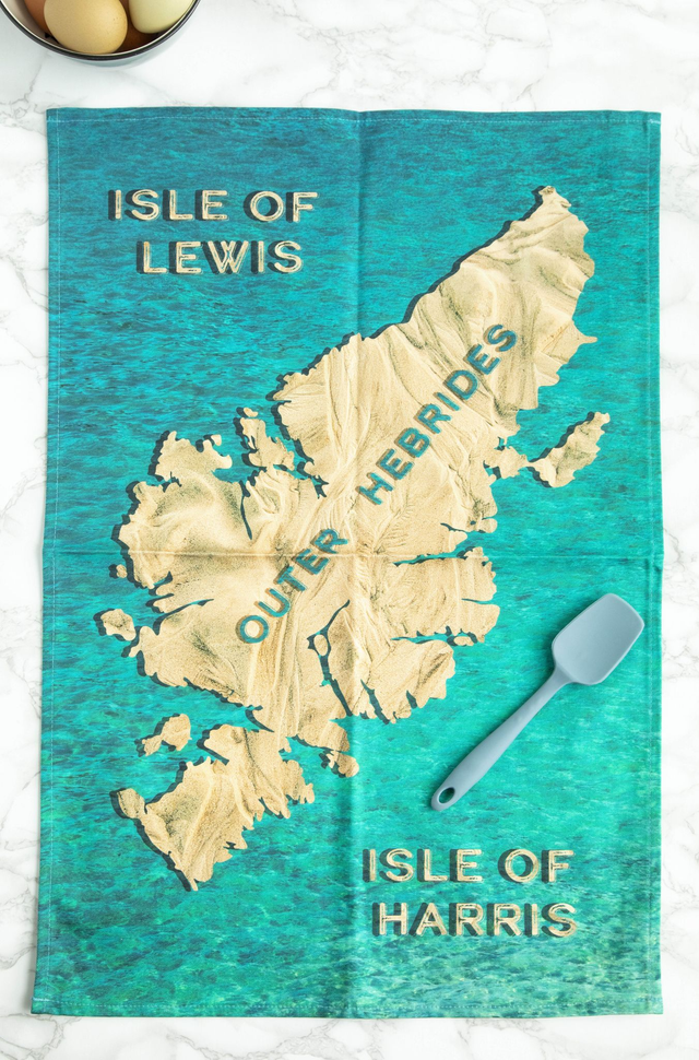 Outer Hebrides Tea Towel