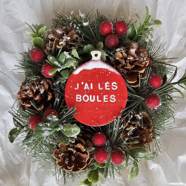 Boule de Noël J'AI LES BOULES