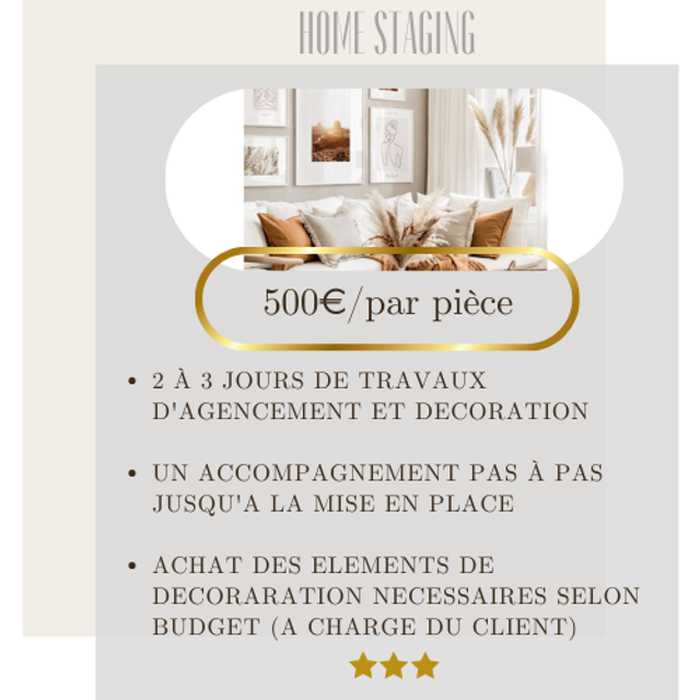 Projet Home Staging Prémium