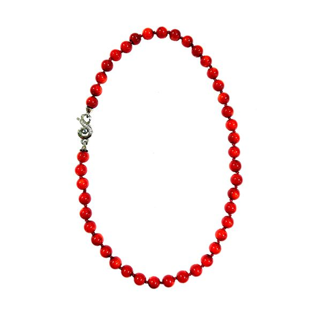 Girocollo in corallo fossile modello 0309